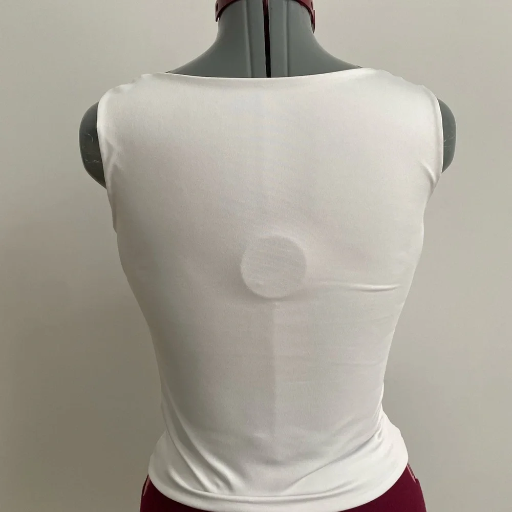 Elegant White Camisole Top 2/$15 - Picture 5 of 5